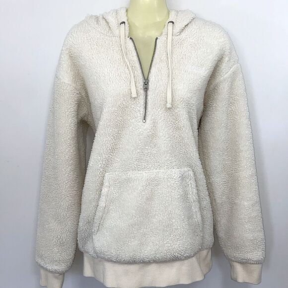 Vans jacket Sherpa Creme Collar NWOT Sz Small - Picture 5 of 7